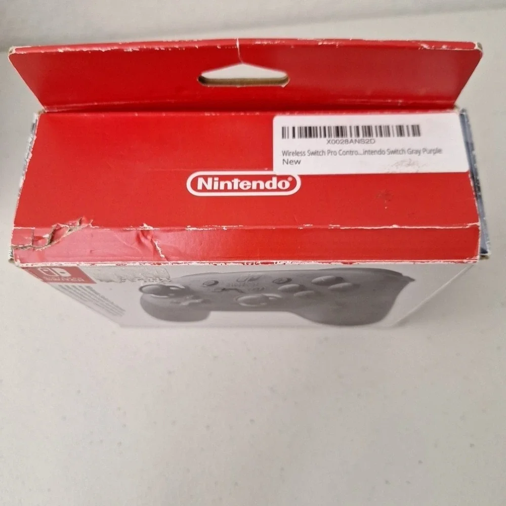 Nintendo Switch Pro Controller Genuine OEM & Comfort Grip w/ Game Storage NEW